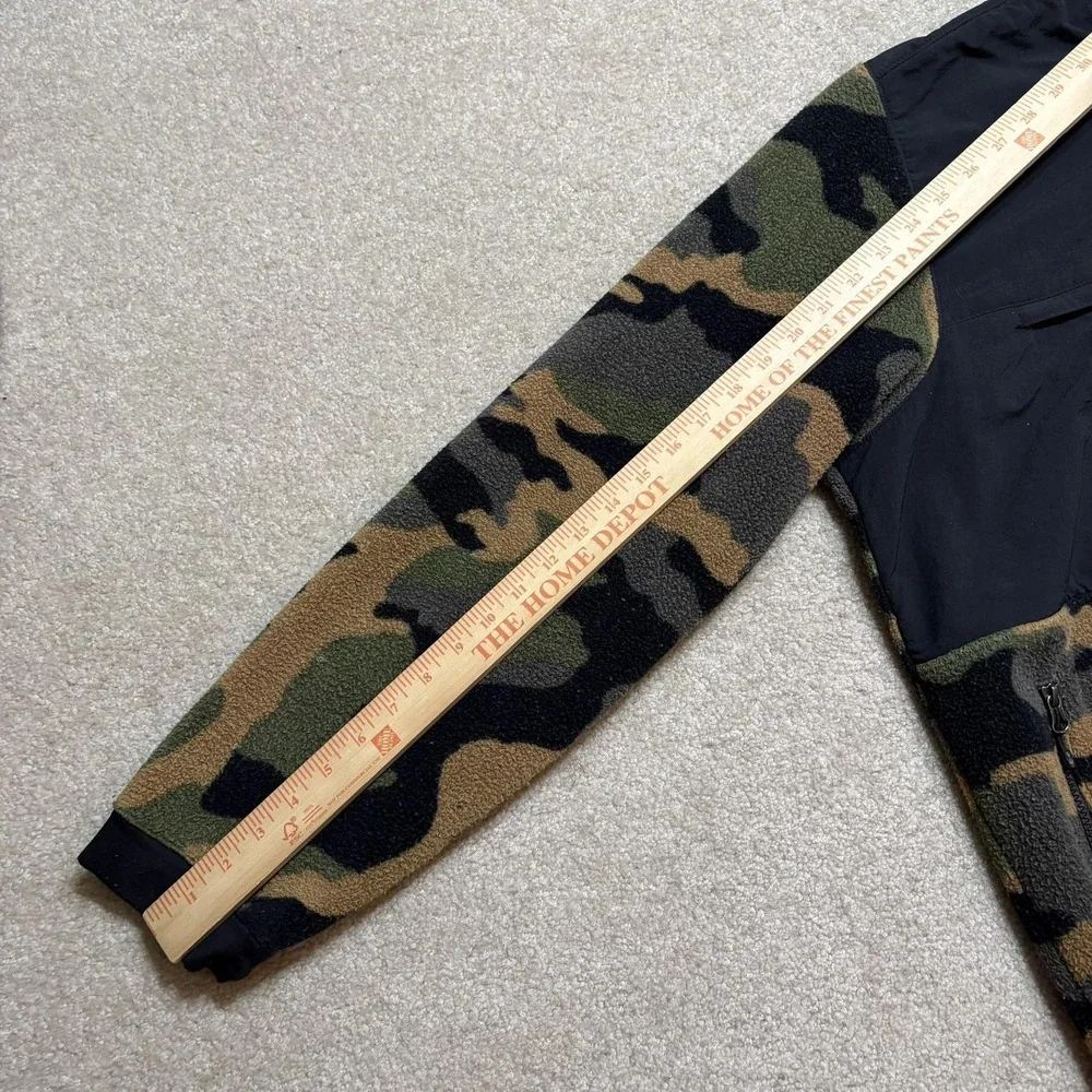 The North Face Denali Jacket Mens 2XL Green Camo‎ Anorak Hooded Gorpcore Winter